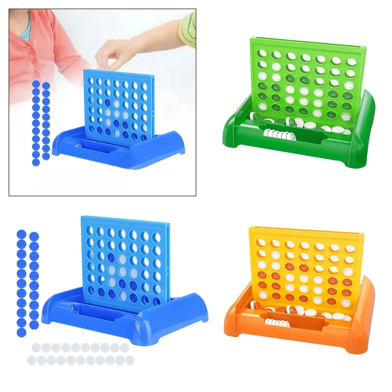 Jeu de société 4 en A NucleoBoard pour enfants, jeu de voyage familial, garçons, filles, fête