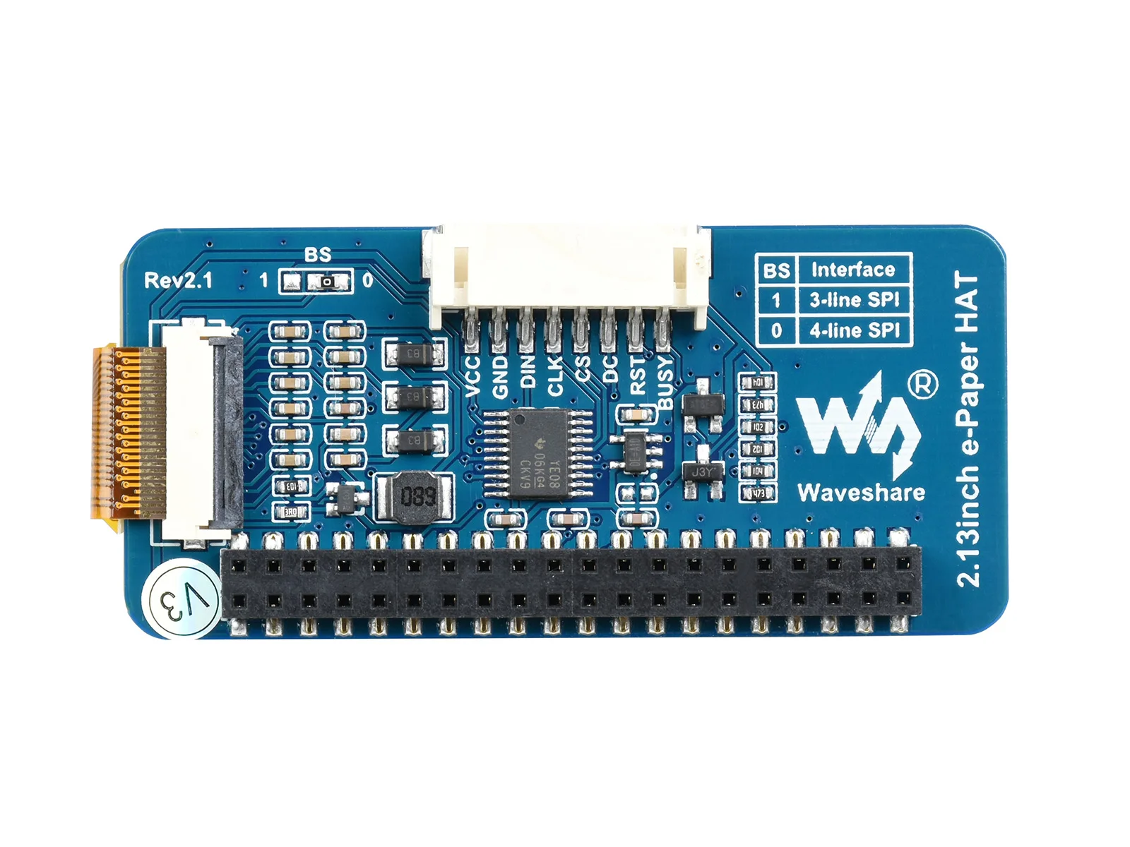 2.13 Cal E-papierowy moduł E-Ink e ekran wyświetlacz atramentowy 250x122 z interfejsem SPI dla Raspberry PI/Jetson Nano/Arduino/ STM32