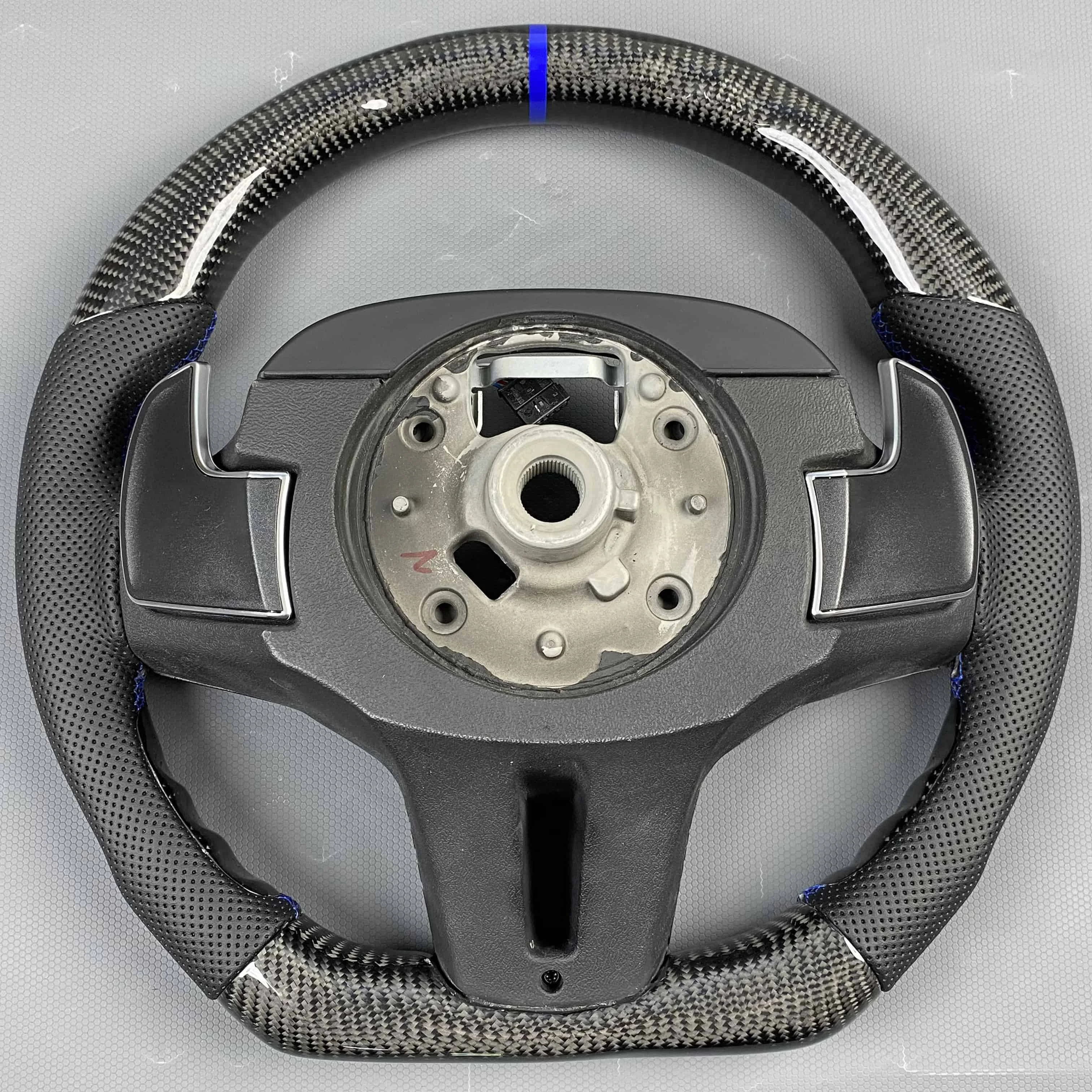 For BMW F95 F96 G20 G30 G22 G01 G02 M3 G80 M4 G82 M5 F90 M8 X3M X4M X5M X6M F40 F44 F97 custom carbon fiber steering wheel - Image 5