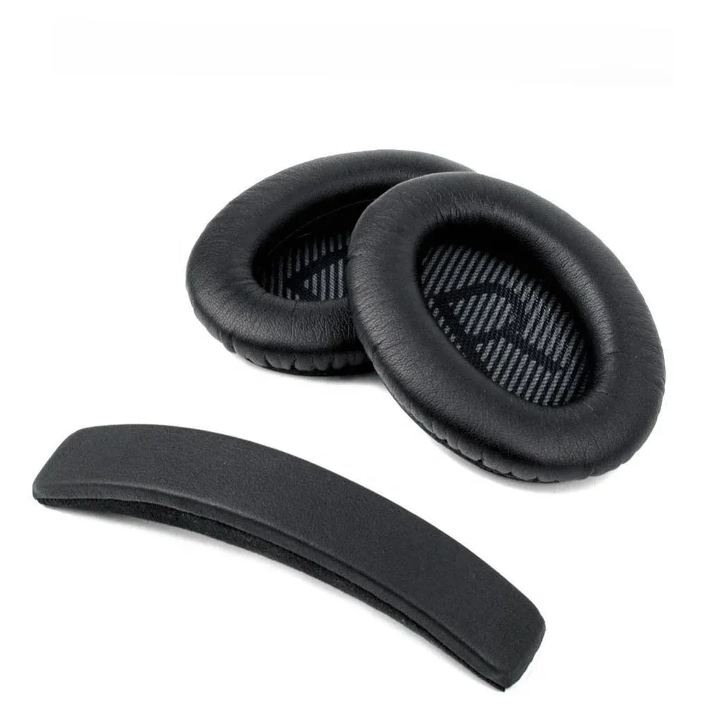 Substituição Earpads Headband Para Bose QuietComfort QC 2 15 25 35 Headset Ear Cushion QC35 QC2 QC15
