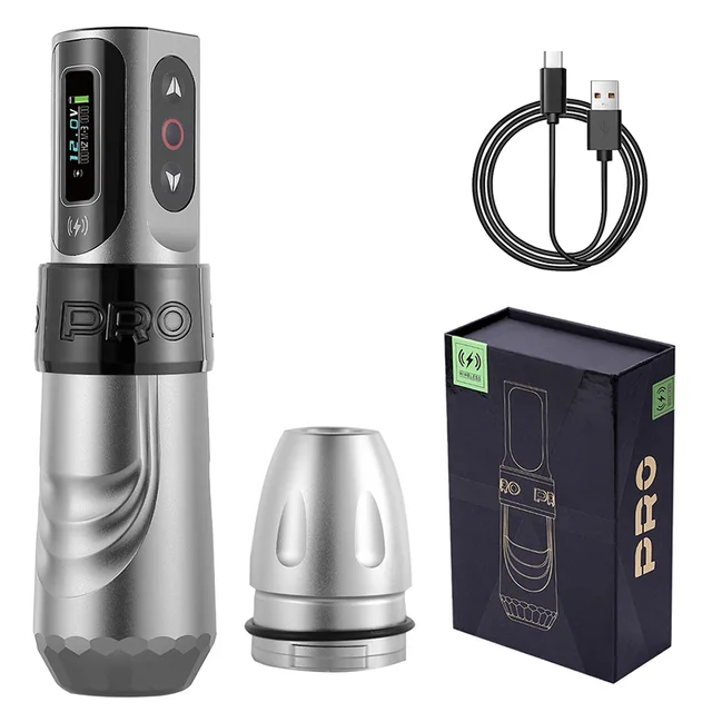 YILONG MAX Tattoo Machine Cartridge Pen 2400mAh Large Capacity