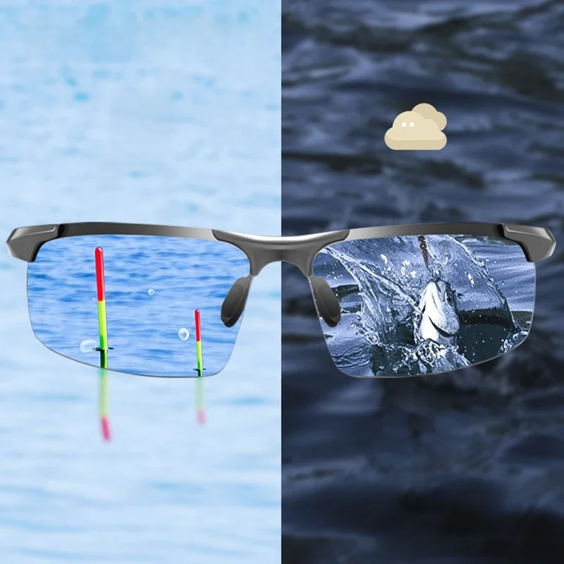 AliExpress COOLPANDAS Photochromic Fishing Sunglasses Men Driving Cycling Driving Polarized Sports Sun Glasses UV400 Goggles oculos de sol masculino
