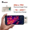 TOOLTOP 256*192 열화상 카메라, C타입 적외선 열화상 카메라,-15 ℃ ~ 600 ℃ 열화상 온도 추적, 12 개 언어 1