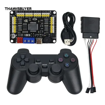 32 Channel Servo Control Board Robot Control Board Servo Controller with ps2 remote control