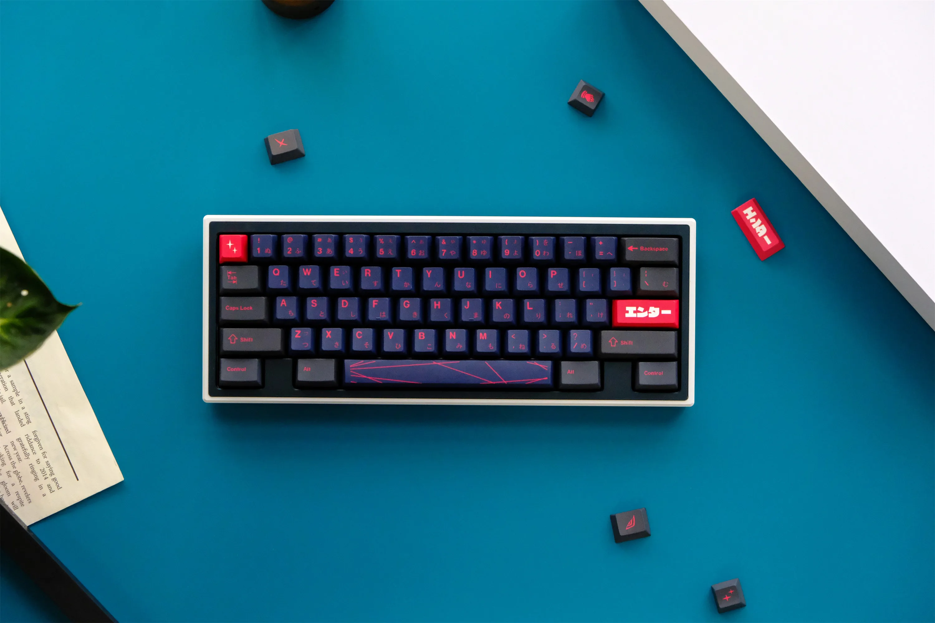 GMK Alter R2 Keycap, 134 Keys PBT Keycaps Cherry Profile DYE-SUB Personalized GMK Keycaps For Mechanical Keyboard