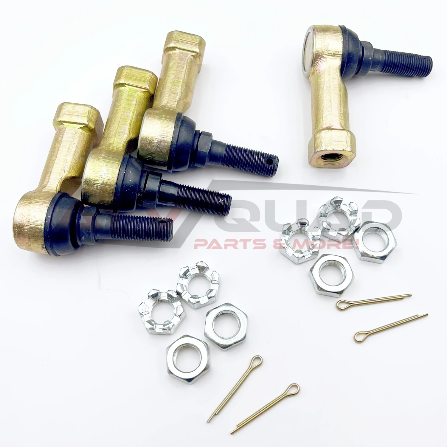 2 Sets Tie Rod End Kit for Can-Am Bombardier Outlander Renegade 400HO 500 650 800 800R 709400486 709400490  709400018  709400019