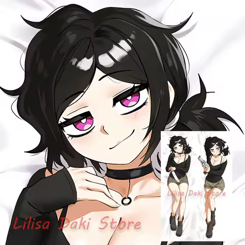 Dakimakura Ashley Graves Anime Body Pillow Cover Double-Sided Print Life-Size Pillowcase Gifts