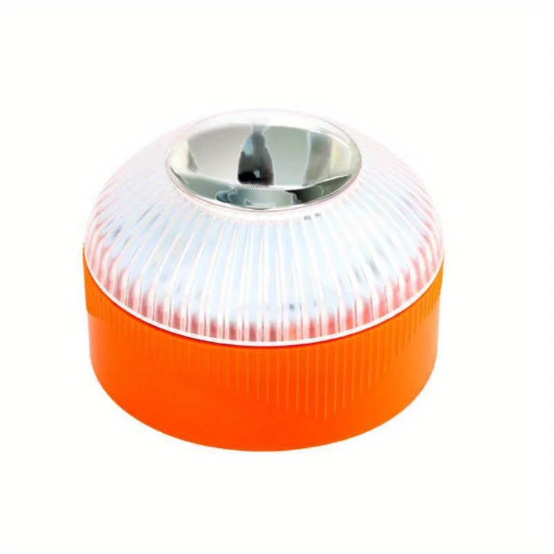 

Flashing Light, LED White Emergency Light, Yellow Car Warning Light, Traffic Flasher, Strong Magnetic Bottom, for Farm Machinery