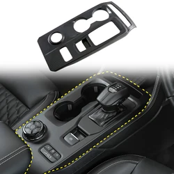 For Ford Ranger Raptor 2024 Car Accessories ABS Plastic Carbon Gear Shift Panel Frame Cover Trim 1PC