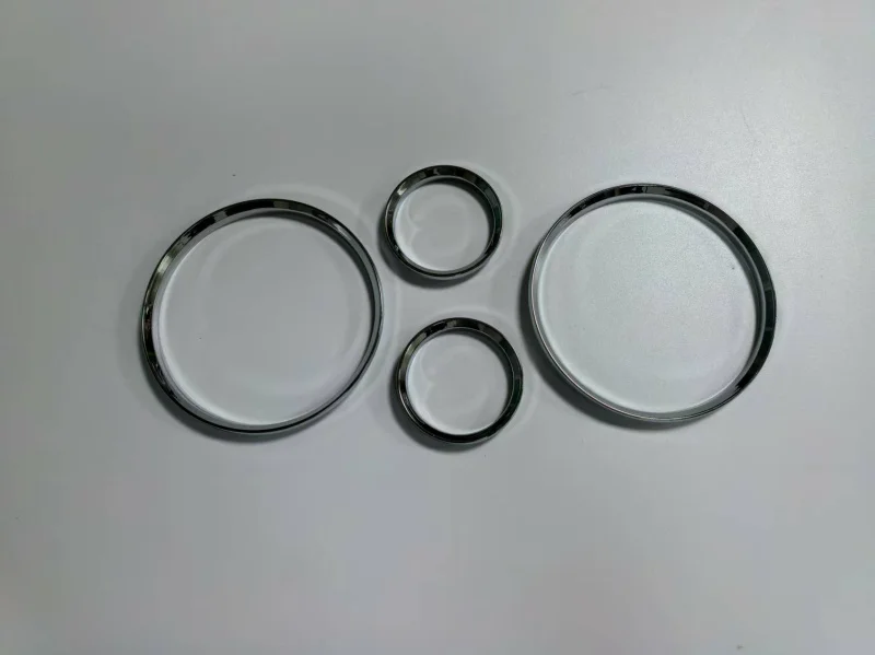 Premium Car Styling | Chrome Dashboard Gauge Ring Set | For BMW E30 3 Series | Superior Quality ABS Plastic Made