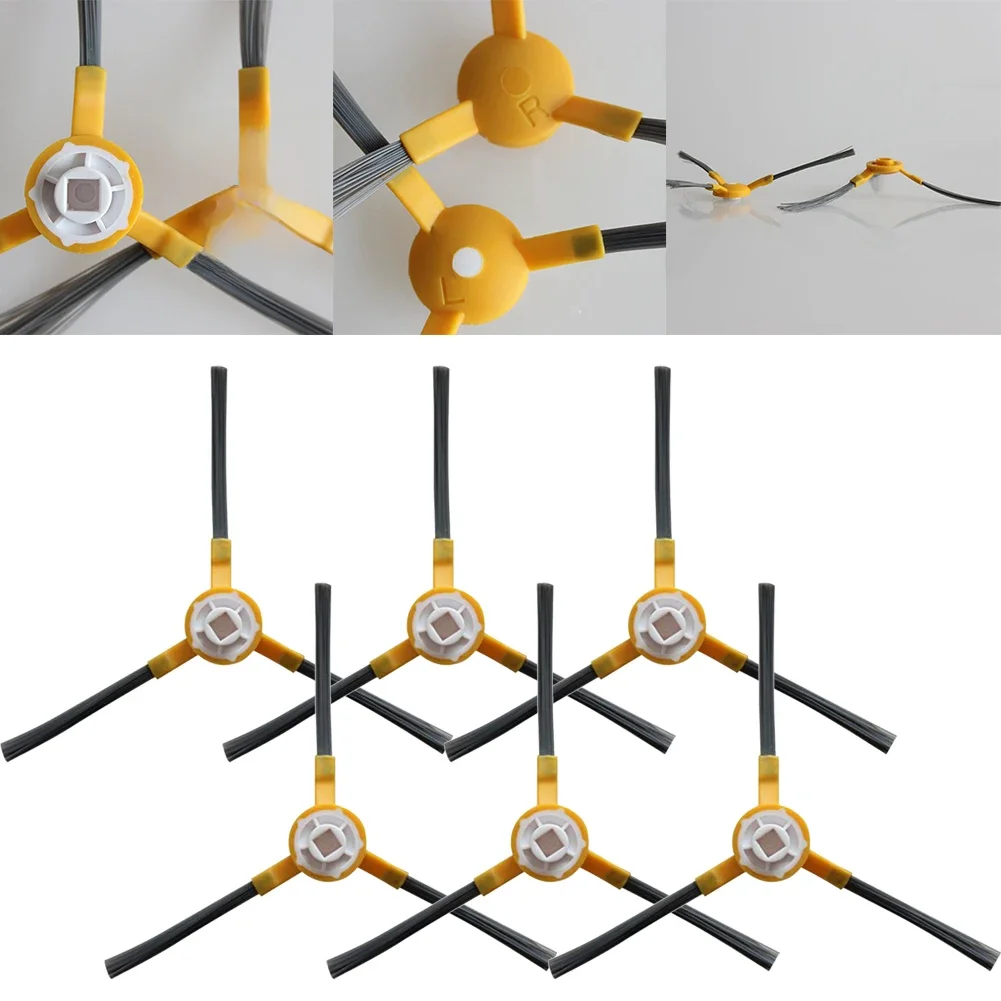 Kit de brosses latérales pour aspirateur robot IKOHS NETBOT S15, pièces de rechange pour le nettoyage de la poussière, accessoires pour livres à domicile, 6 pièces