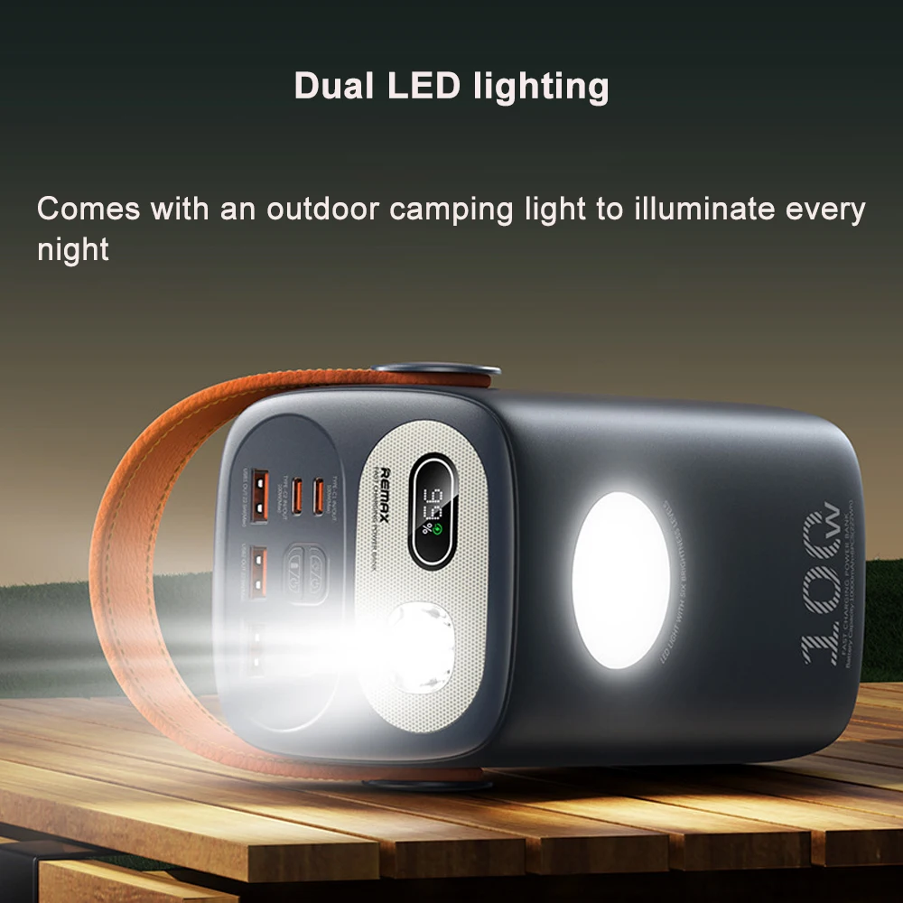 60000mAh المحمولة قوة البنك PD 100 واط شحن سريع محطة الطاقة في الهواء الطلق التخييم المحمول قوة البنك LED USB آيفون المحمول #5