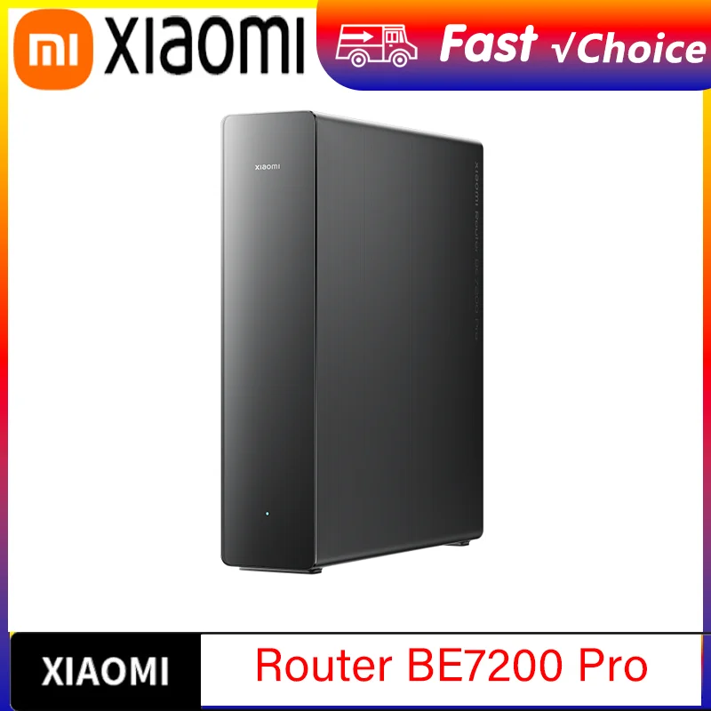 

NEW Xiaomi Router BE7200 Pro 7200Mbps WiFi 7 All 2.5GE Ethernet Ports Built-in 8 Antennas 8 Amplifiers Smart Hub Gateway CN
