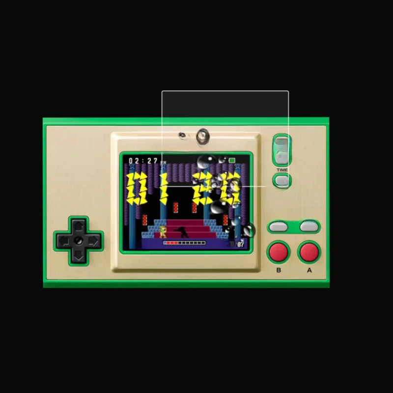 Film de Protection en verre trempé, protecteur d'écran d'affichage pour Nintendo Game Watch Console, couverture de Protection, accessoires de jeu et de montre