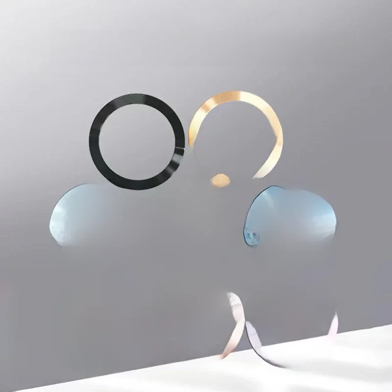 Anneau de plaque métallique magnétique pour chargeur sans fil Magsafe, feuille de fer autocollante, support de téléphone de voiture, Patch magnétique pour IPhone12 13/Pro/Max