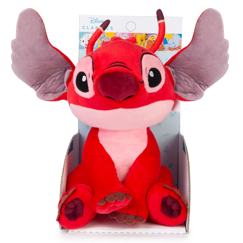 Plush Lilo & Stitch-Lilo-and Sitting with Sound 30 cm-original 760020178-Reference, Toys, Boys, Girls, original Gifts, Collector, Shop, New, Official License, + 10 Months, Red