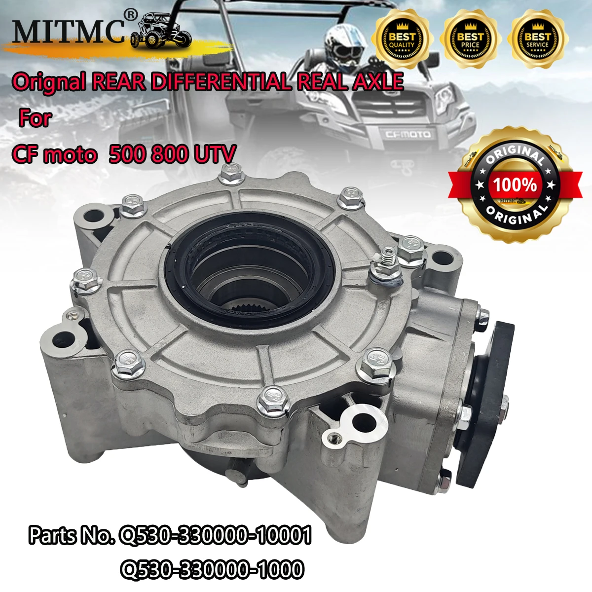 

Оригинальный задний дифференциал для CF 500 800 UTV U8 UFORCE 800 500 QUAD GO KART Q530-330000-10001 Q530-330000-1000