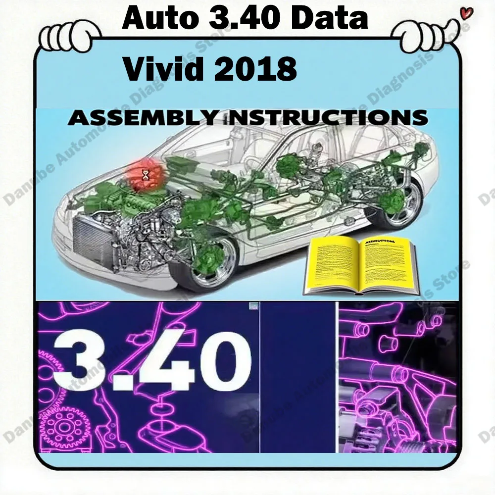 

Vivid 2018 obd2 scanner Workshop Data Software + Autodata 3.40 Car diagnosis Software Multi-languages wiring diagrams data