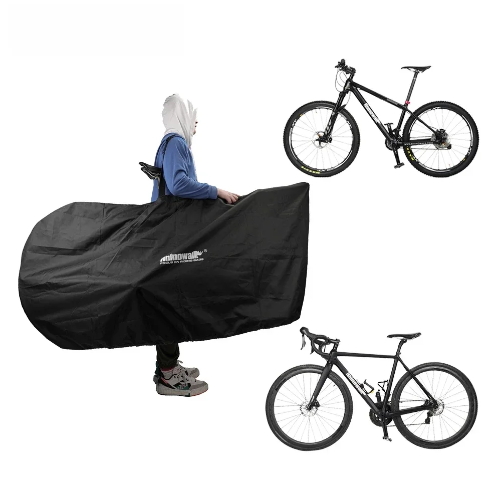 AliExpress Rhinowalk 2023 Mountain Bike Carry Bag for 26-27.5 Inch Portable Cycling Bike MTB 700C Travel