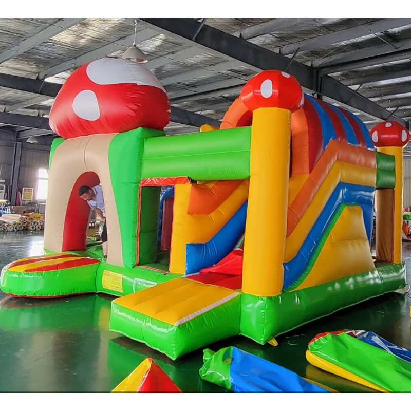 Popular Inflatable Bounce Castles Jumping Trampoline Inflatable Slide Combos Inflatable Fun City