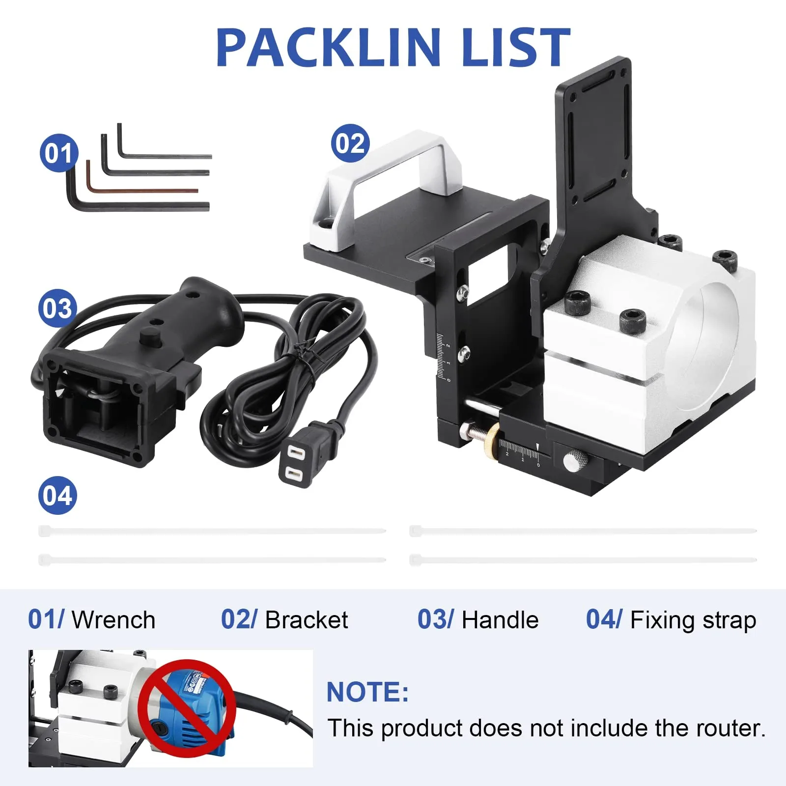 2 in 1 Side Hole Trimmer Holder Locator Punching Guide Invisible Parts Cutter Woodworking Toolside Hole Milling Machine