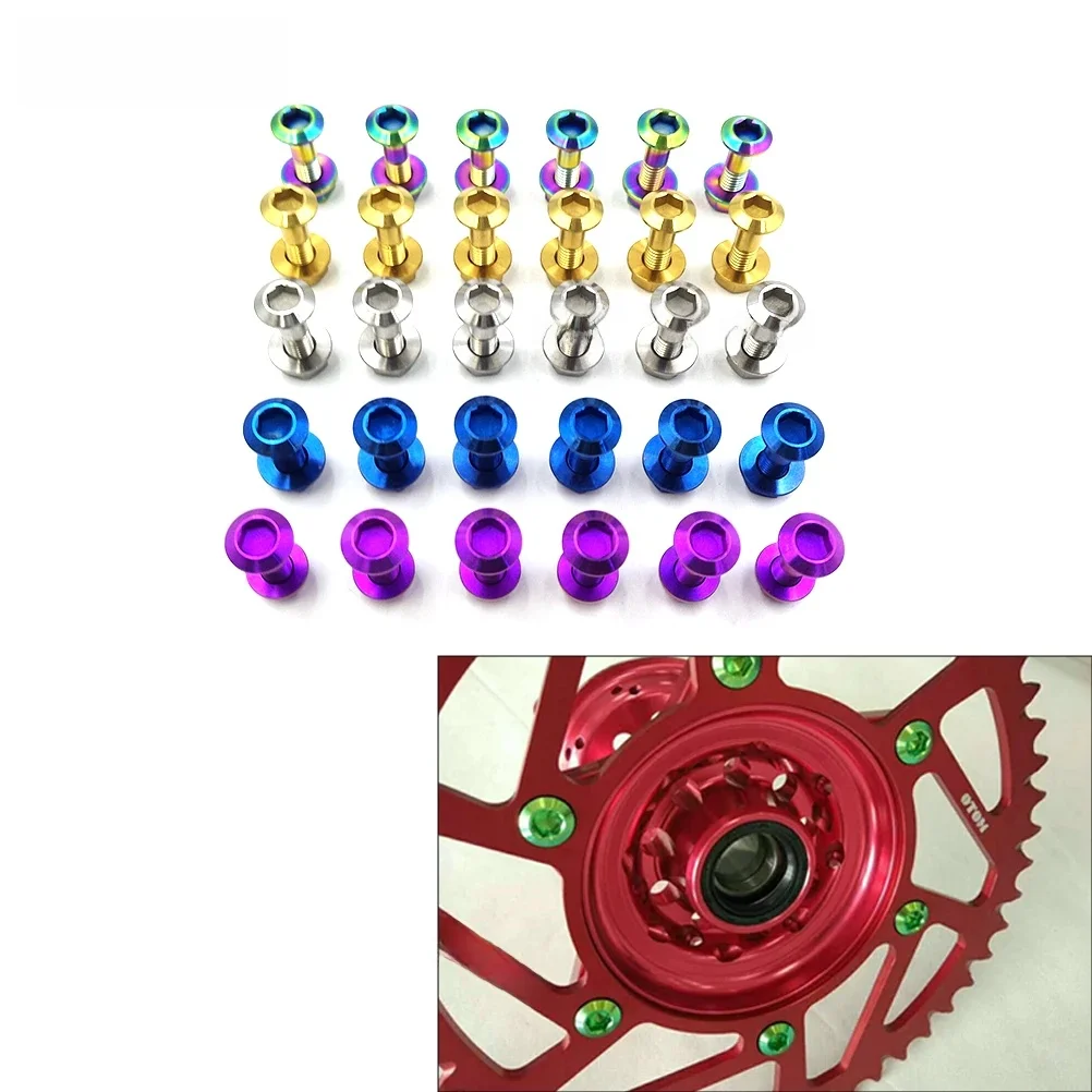 AliExpress OLOMM OTOM Motorcycle Rear Chain Disc Screw Nut Bicycle Titanium Alloy Bolt With Washer M8*32mm For KTM HONDA YAMAHA SUZUKI KAWASAKI