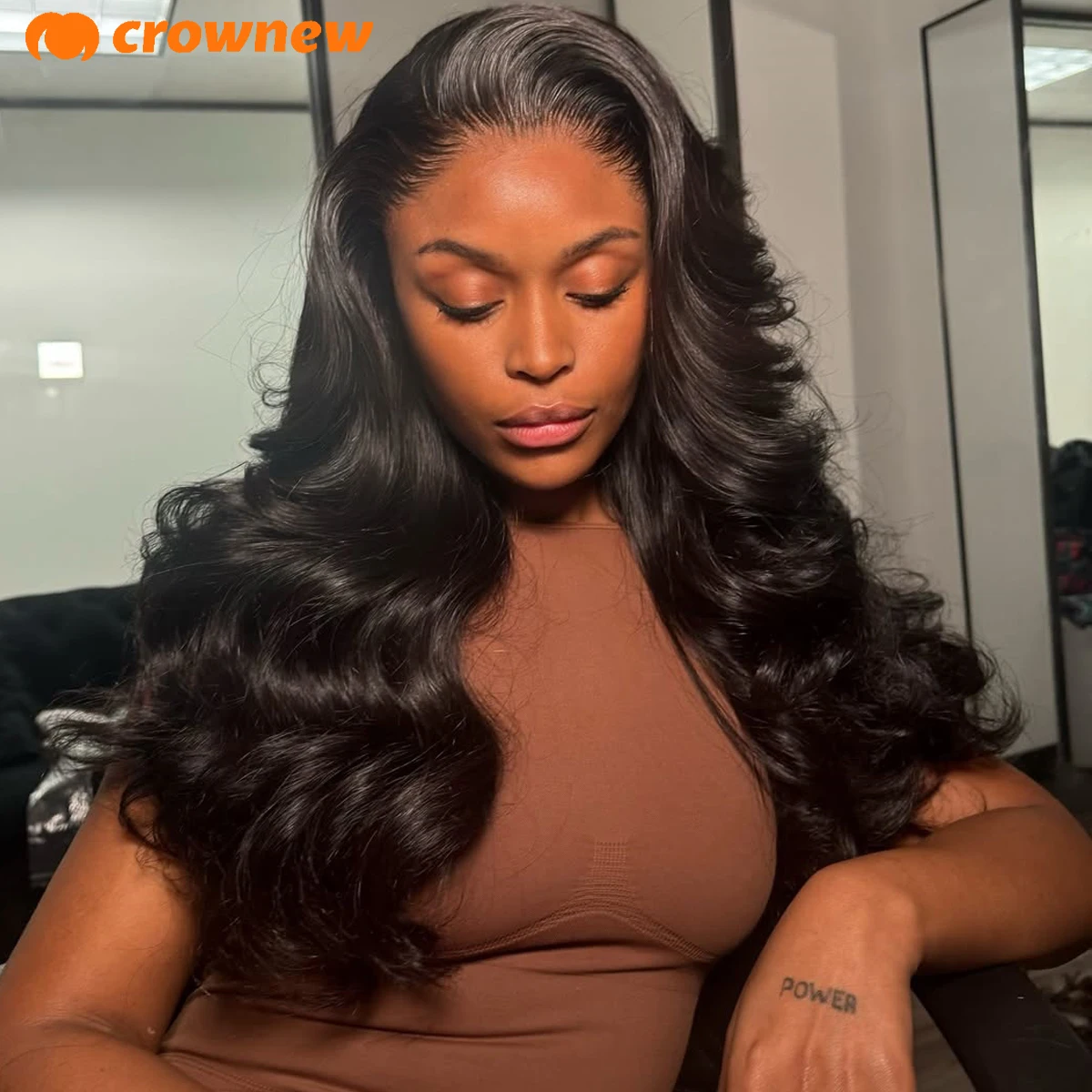

Body Wave Human Hair Wigs 13x4 13x6 HD Lace Frontal Wig Human Hair 200% Pre Plucked Body Wave Wigs Human Hair 34Inch Cheap Wigs