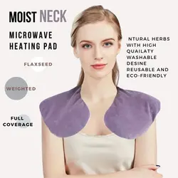 Tuhopeta Microwave Heated U-Shaped Pillow Neck And Shoulder Relief Safe Relaxation Heating Convenient
