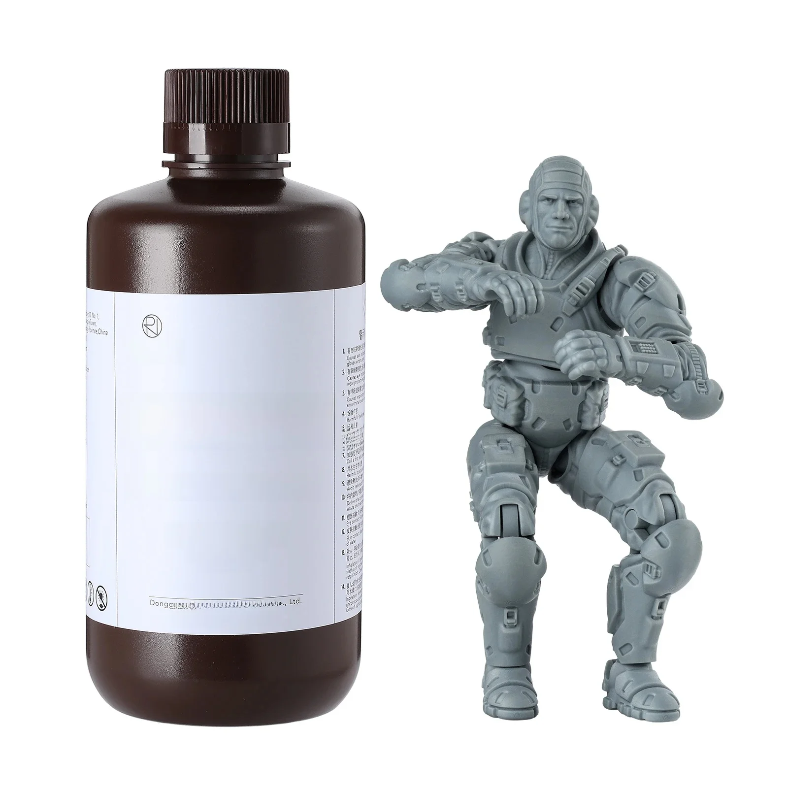 Drukarka 3D Resione Tough74 V2 Twarda żywica Odporna na zużycie żywica fotopolimerowa zaprojektowana na trwałe figurki — zdjęcie produktu 7