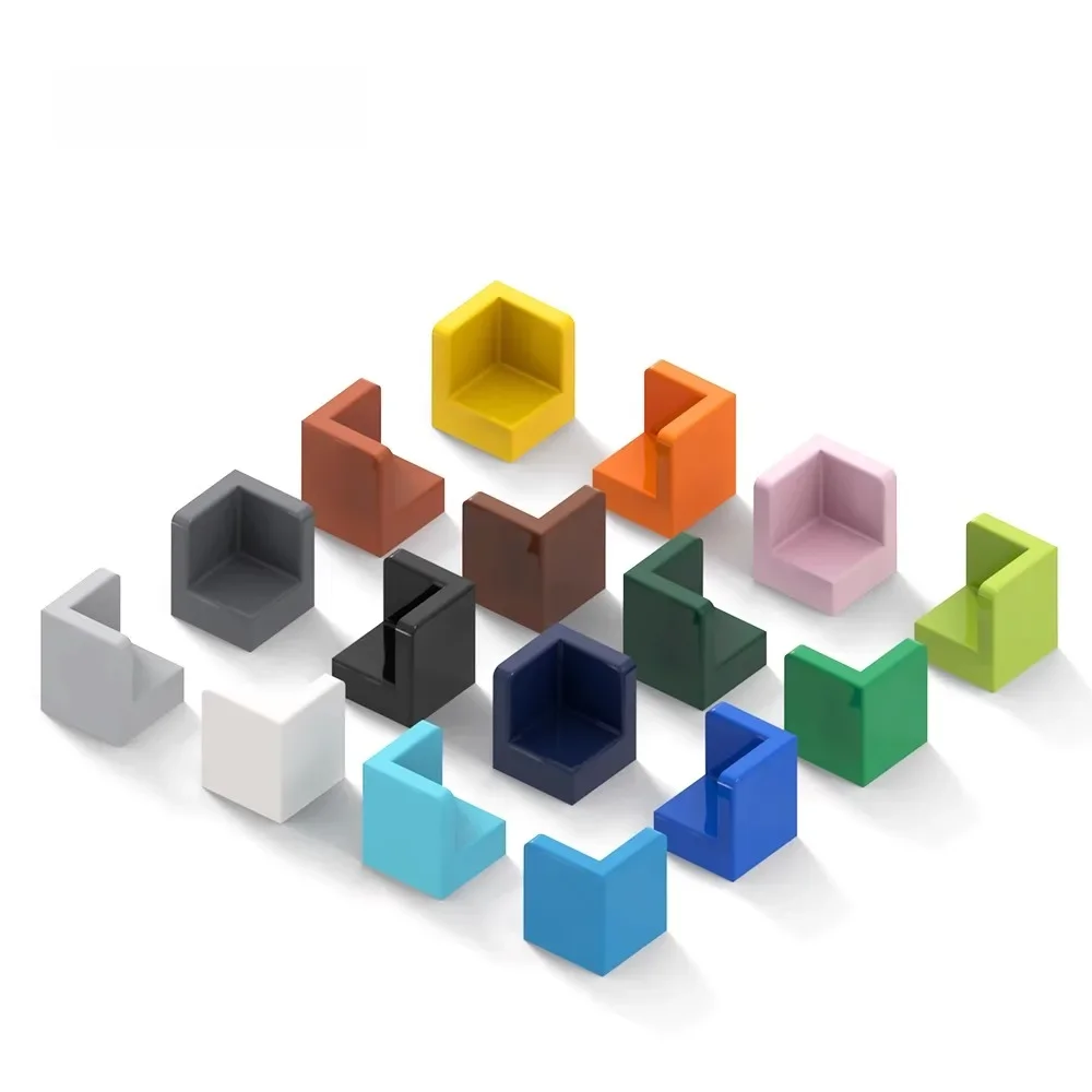 20 pièces MOC Compatible assemble des particules 6231 panneau 1x1x1 blocs de construction d'angle bricolage jouets de rechange éducatifs de haute technologie