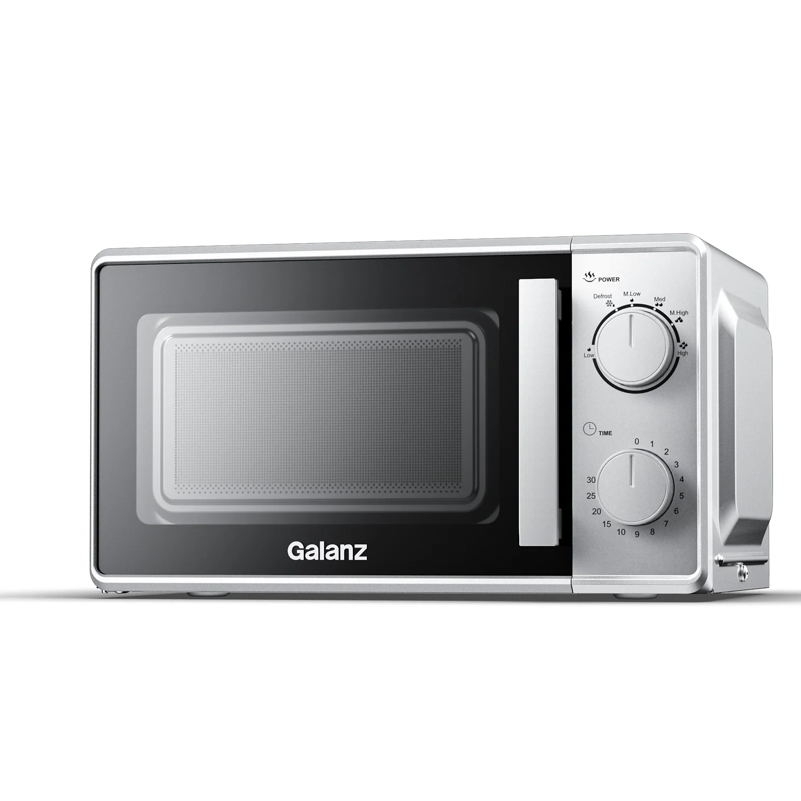 20L, Forno a microonde, 700W, Due pulsanti, Timer 30 minuti, Nero