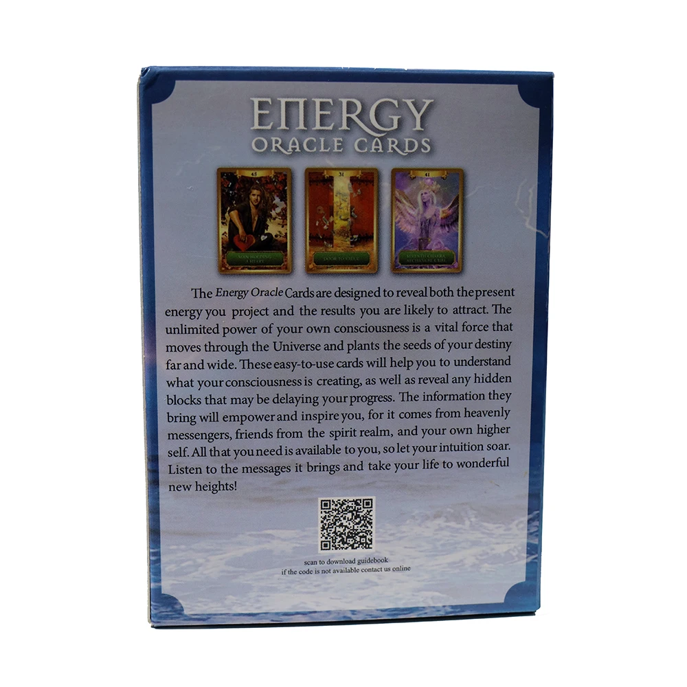Hot Sell Energy Divination Oracle Cards Tarrot Cards  for Beginners Party Games .  Divination Tools Intimate Relationship