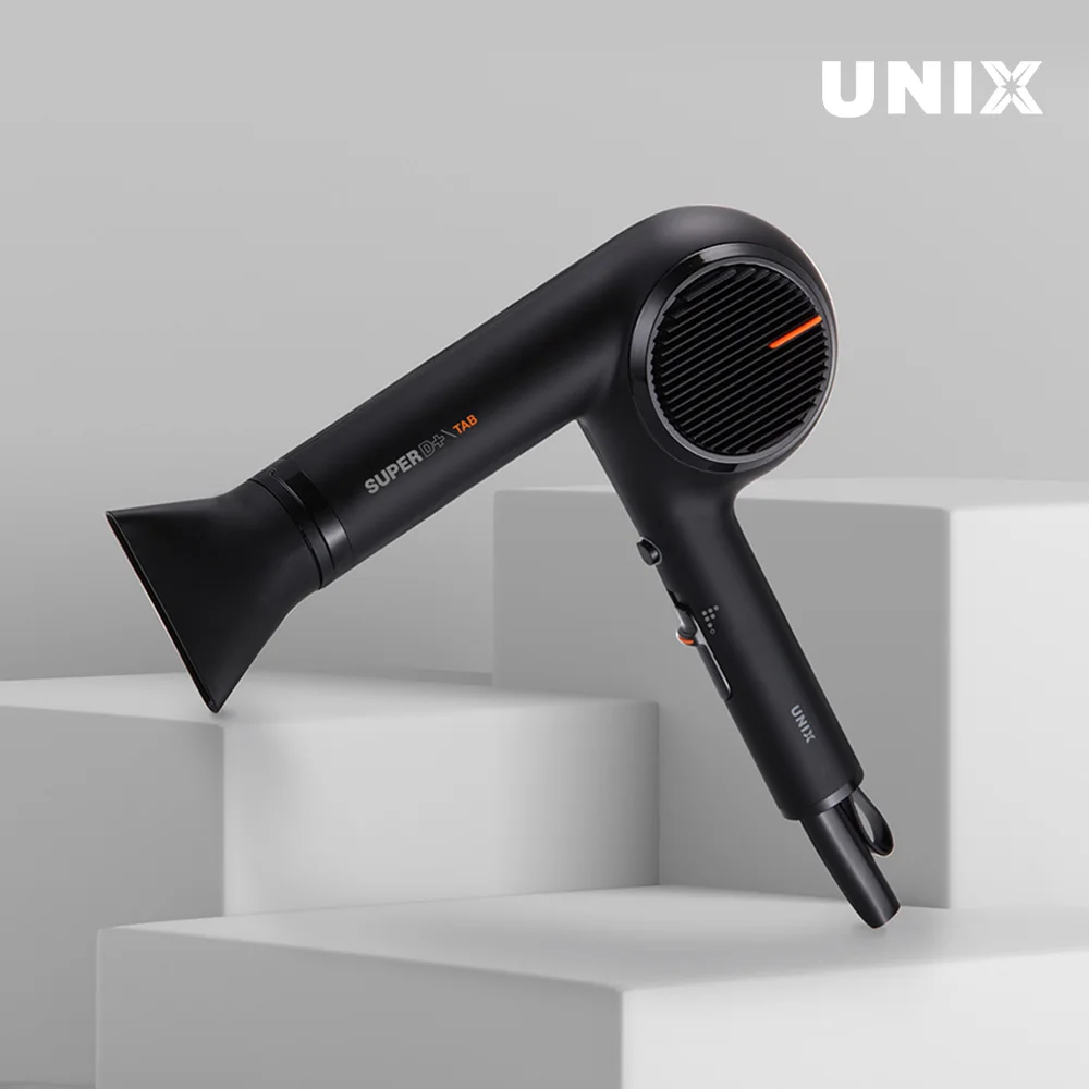 Unix Super D + TAB BLDC Hair dryer with Matt Black UN-A3055 1800W