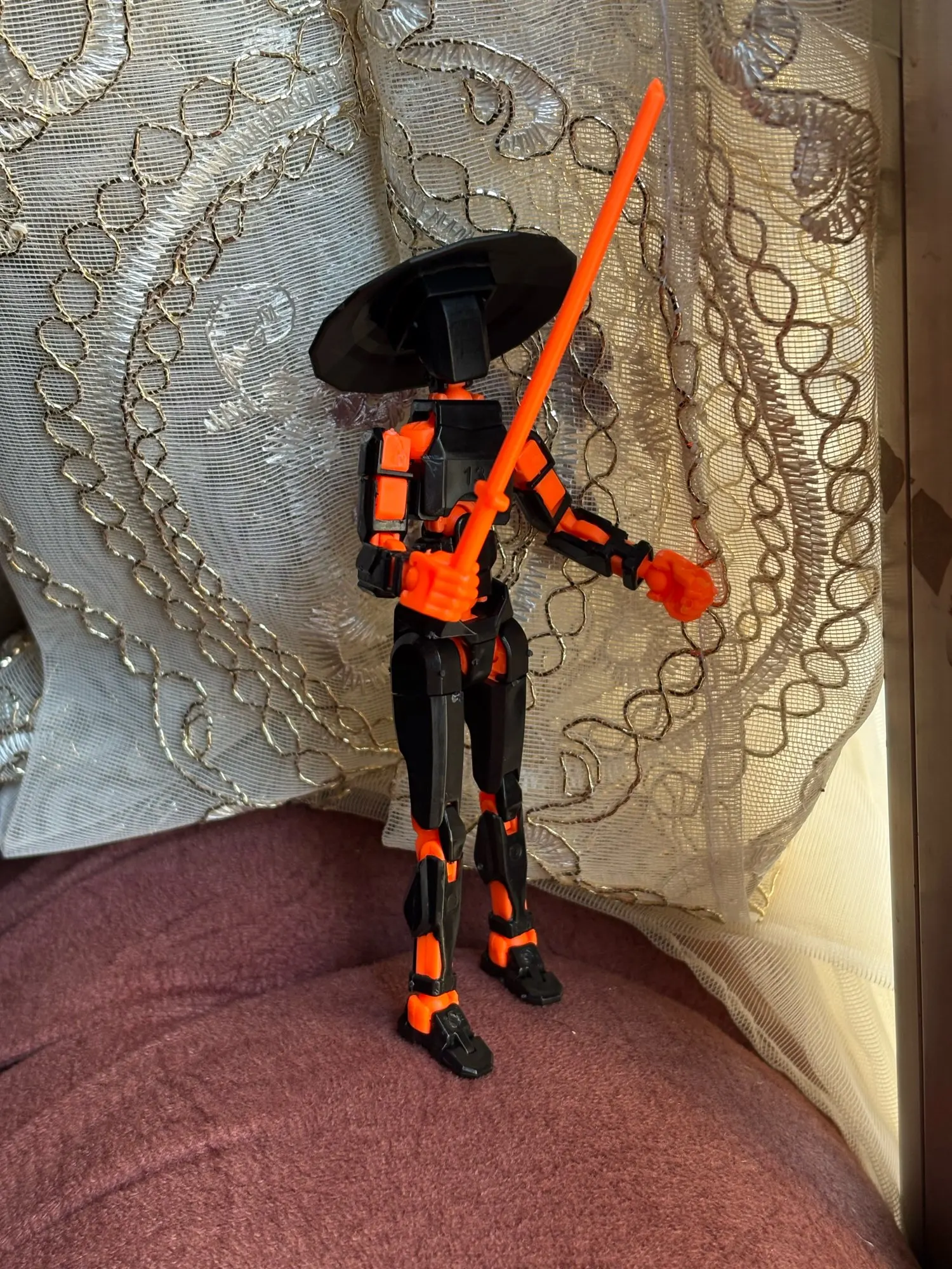 3D Printed Multi-Jointed Movable Shapeshift Robot Action Figure with Full Articulation for Stop Motion Animation 5 Action Figure photo review