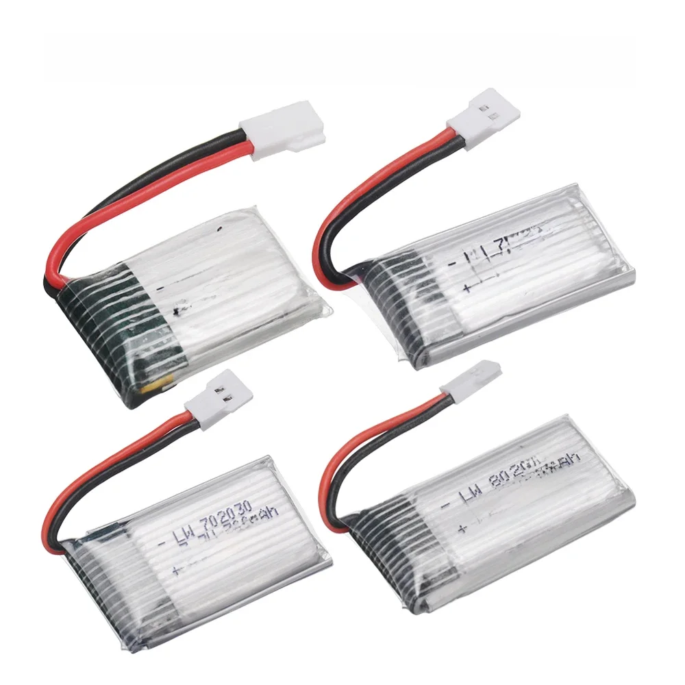 3.7V 150mAh 260mAh 300mAh 400mAh RC Palne Oplaadbare lipo Batterij voor Afstandsbediening FX620 FX820 F22 SU57 Mige530 Vliegtuigen - afbeelding 2