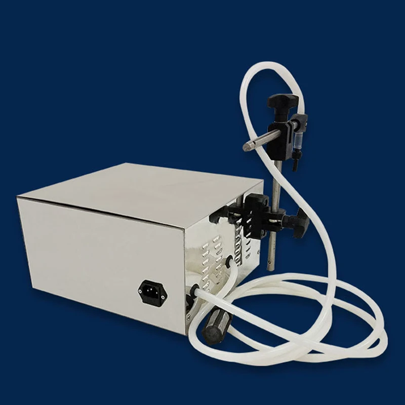 LT-130 آلة تعبئة السوائل المكتبية الأوتوماتيكية بالكامل باستخدام الحاسب الآلي مناسبة للمشروبات الغازية وخل النبيذ وصلصة الصويا ومنتجات العناية بالبشرة