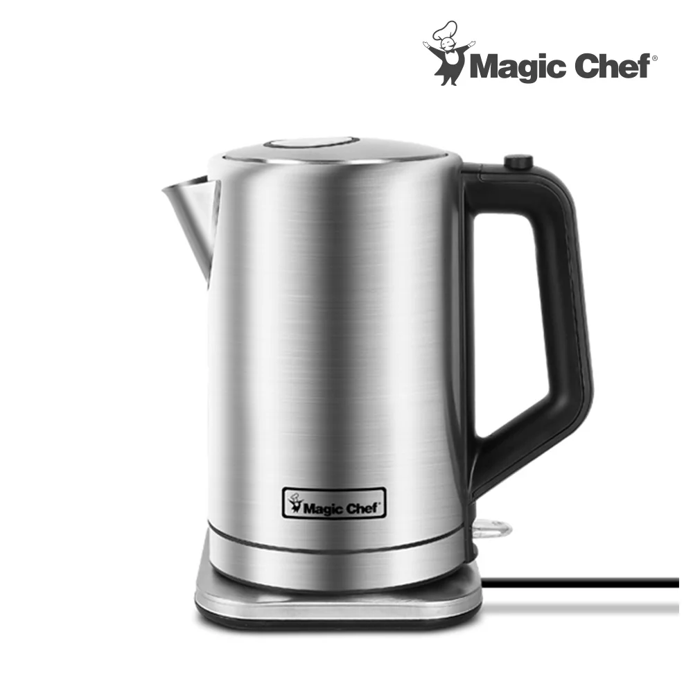 Magic Chef Quick Heating 3L Stainless Wireless Electric Kettle MEK-L30SKP Top 304 Stainless Overheating Blocker