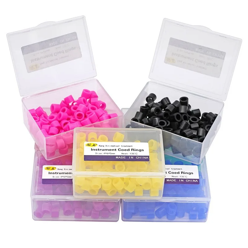 

Dental Material Identification Instrument ID Rings Oral Identification Rings Color-Coding Rings Classification Rings 100 Pieces