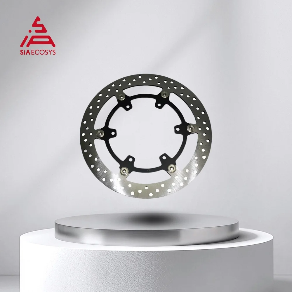 SiAECOSYS Front Disc Brake Plate High-Quality Steel for Electric Motorcycle