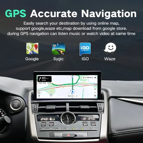 안드로이드 13 스마트 카 라디오 렉서스 NX 2018-2021 지원 2025 신형 무선 카플레이 10.25인치