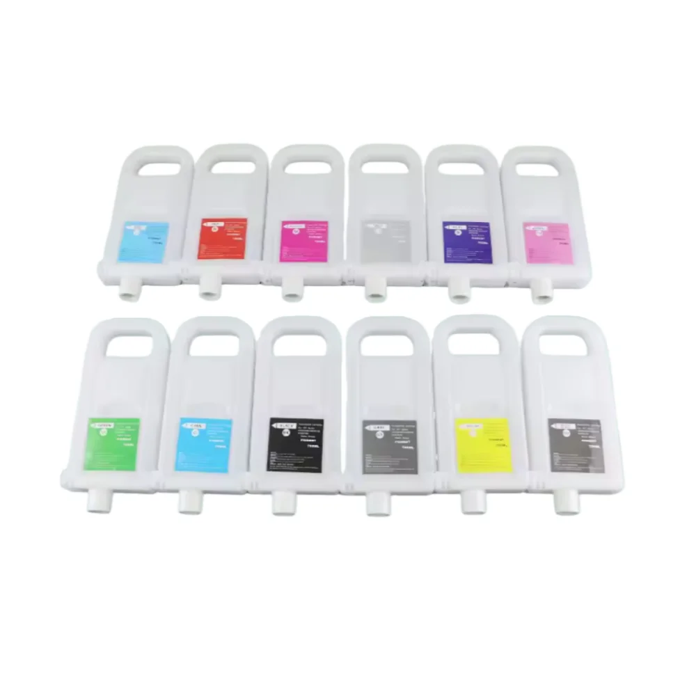 High Quality 700ml PFI-1700 Refillable Ink Cartridge No ARC Chip For Canon Pro 2000 4000 4000s 6000 6000s Pro 2100 4100 6100
