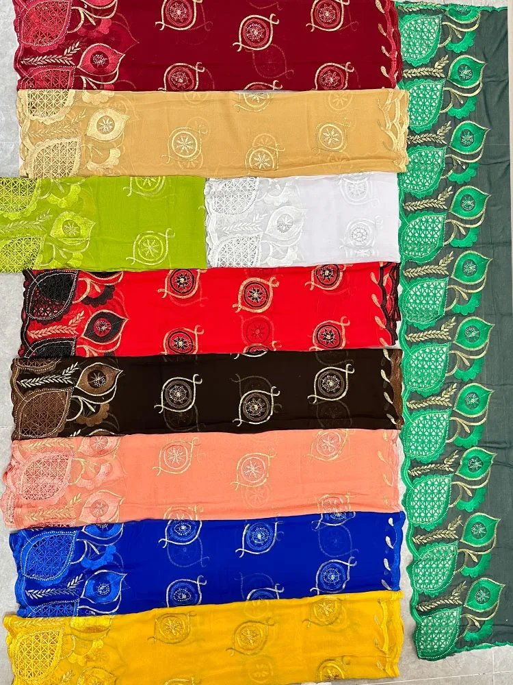 Neue Baumwolle Diamanten afrikanischen Hijab Schal für muslimische Frauen Dubai Truthahn beten