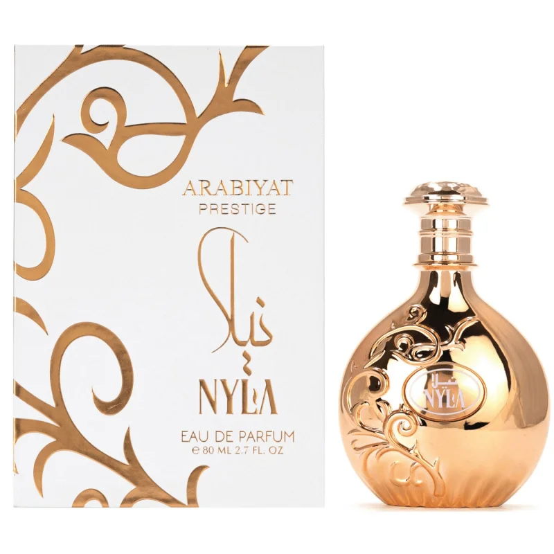 

Nyla Perfume - Fresh Jasmine as Main Note, Long-Lasting Fragrance to Enhance Elegant Temperament | Eau de Parfum for Women
