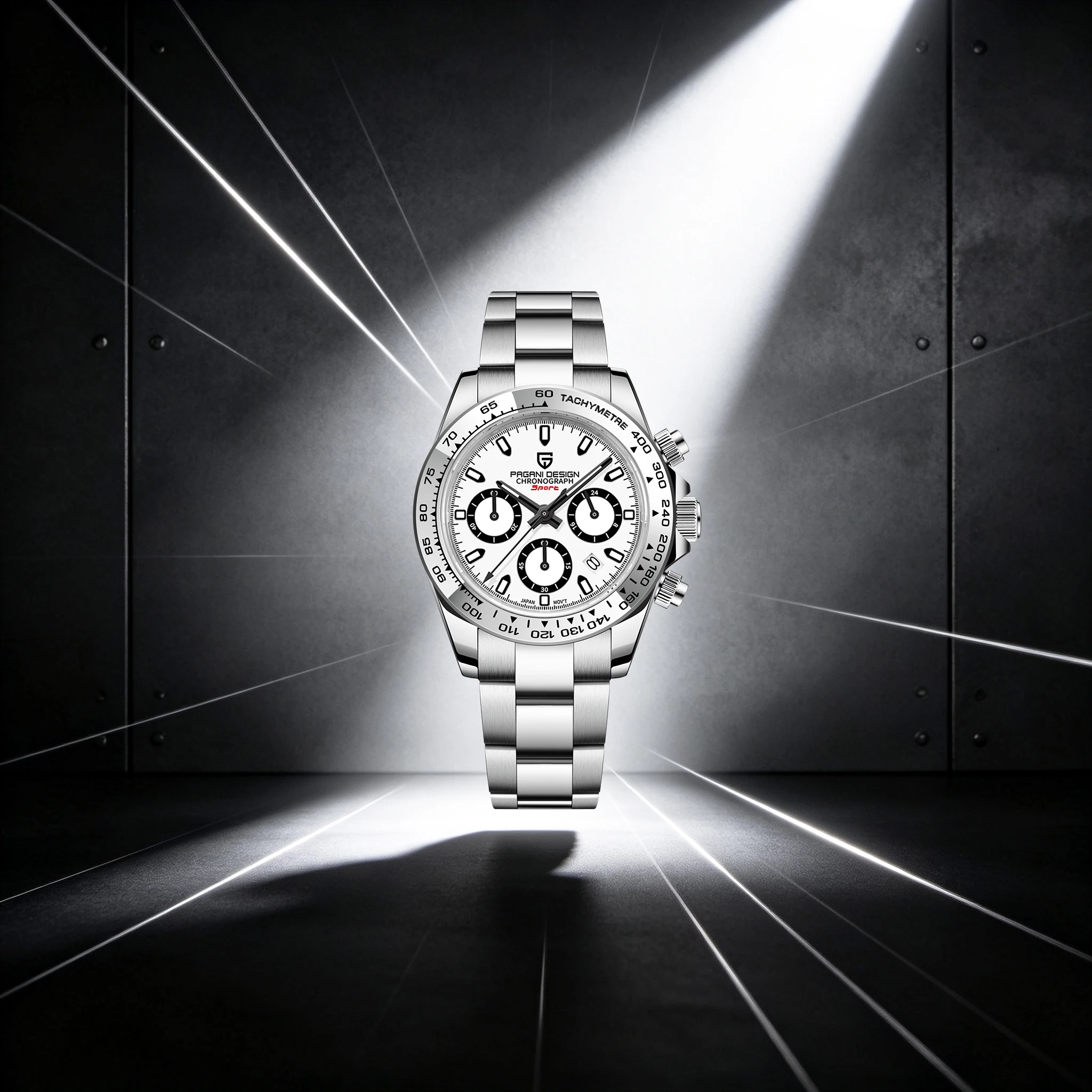 2026 PAGANI DESIGN High-End Fashion Men Quartz Watch Elegant All-Match Sapphire Luminous Diving Tachymeter Chronograph Stainless