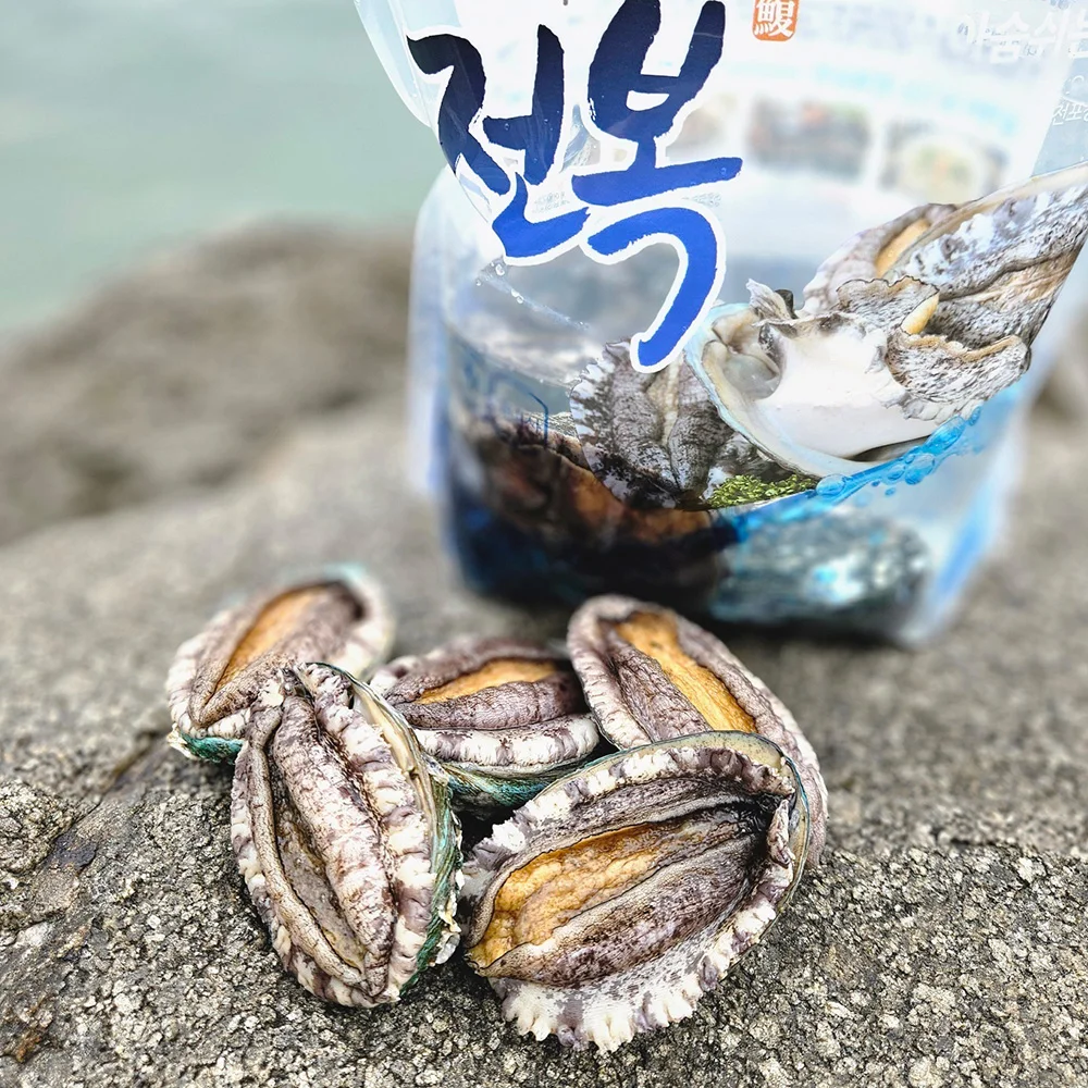 미다몰 그곳에가면 국내산 완도 활 전복 21-25미내외 1kg 소