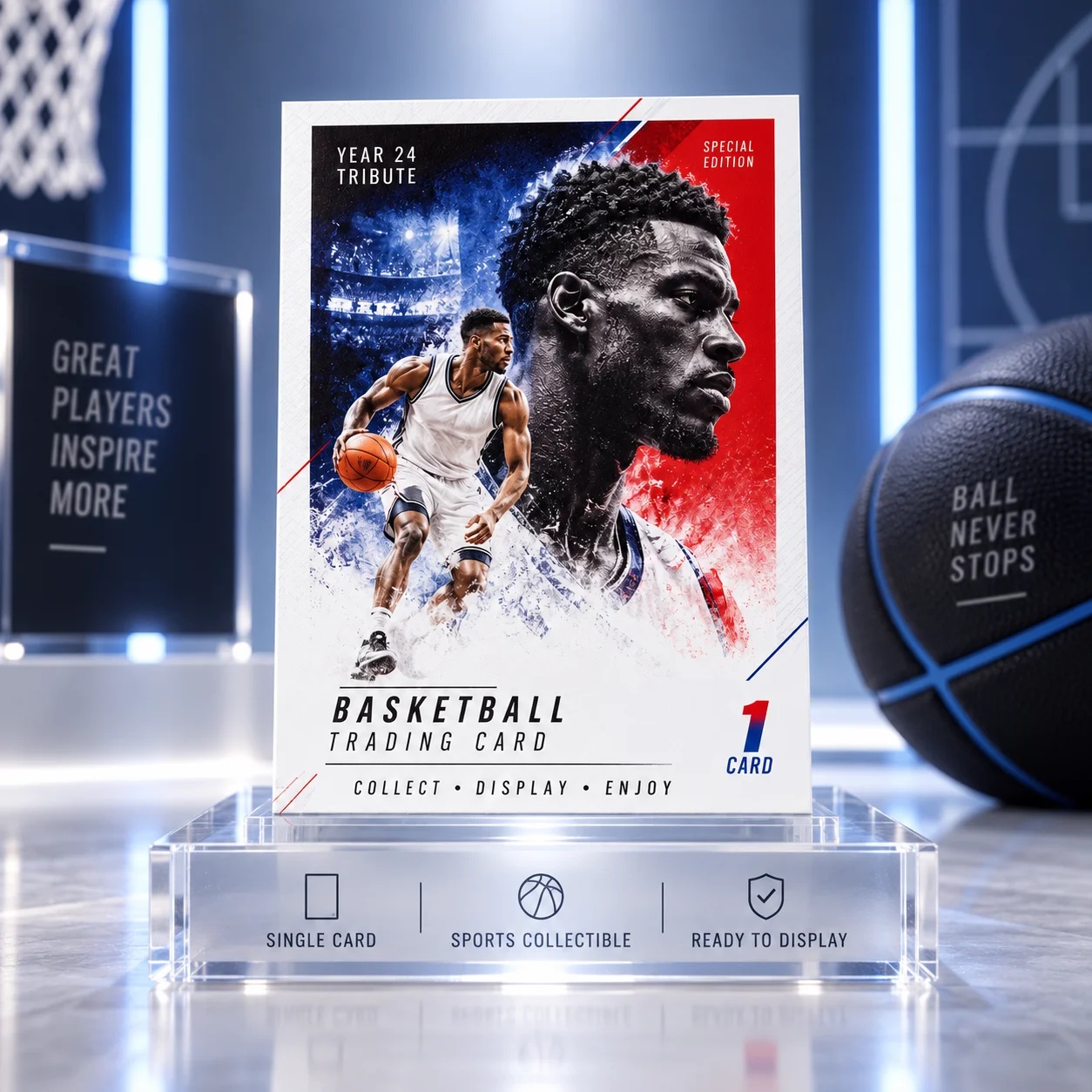 2026/27 Topps NOW LeBron James Year 24 Philadelphia 76ers #OS03 Basketball Card, Single Sports Trading Card for Player Milestone and Basketball Card Collectors