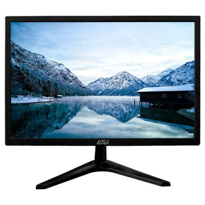 Pc LED Monitor Full HD Screen 19 Inch 60Hz Input Hdmi Vga USB 5ms 1080p