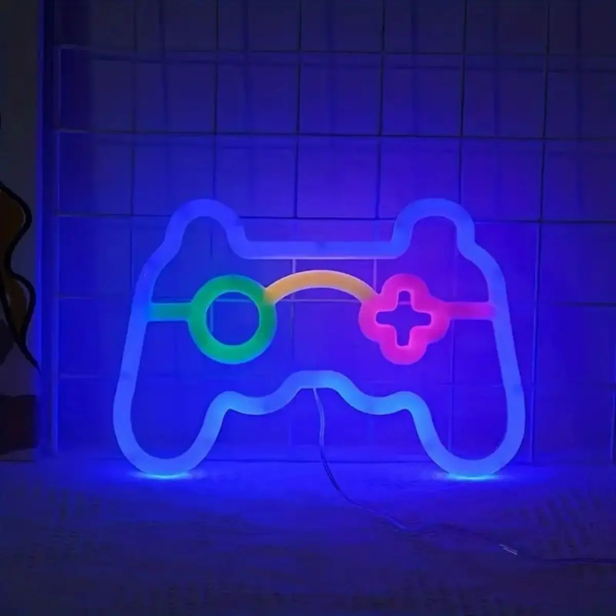 Light Up Your Gaming Room with this 1pc Gamer Neon Sign - Perfect Gift for Teen Boys!