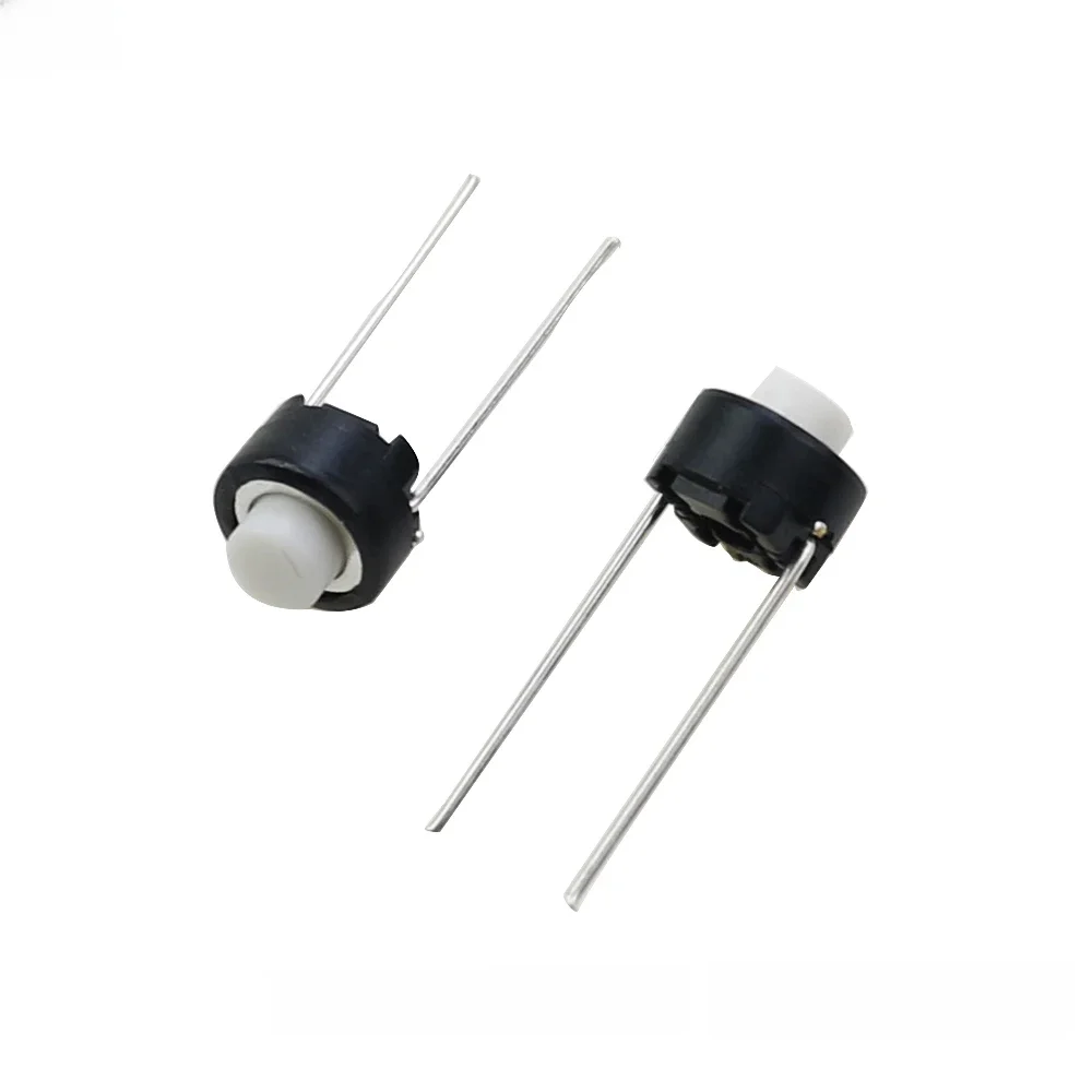 10/20/50/100PCS SKRGAED010 ALPS Takt Schalter 6*6*5 weiß Schwarz Touch Schalter 6*6*5mm DIP Tactile Push Button Micro Schalter