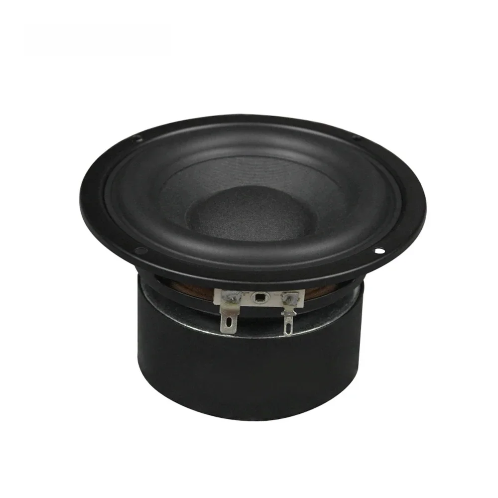 AIYIMA Haut-parleur Subwoofer 4 pouces 4/8 Ohm 45W, Haut-parleur de graves à longue course pour son puissant, DIY Home Cinéma 2.1